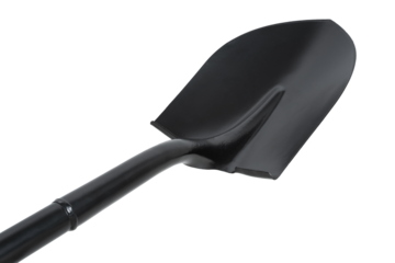 Shovel and bayonet shovel , construction and gardening tools , isolated