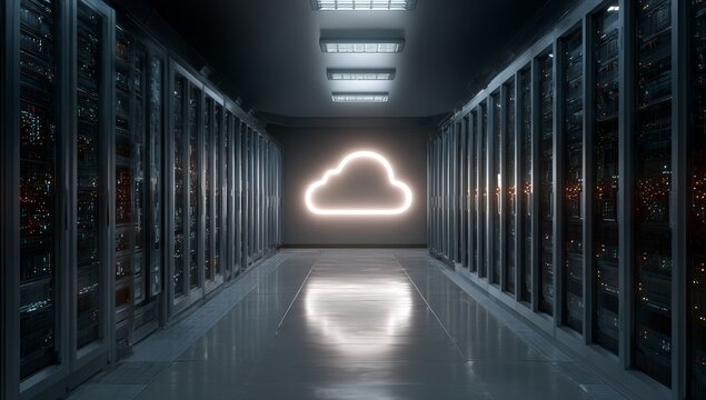 Hybrid cloud integration architecture within data centers, delivering seamless on‑premises cloud interoperability, modern technology, digital transformation, AI, and secure data management solutions