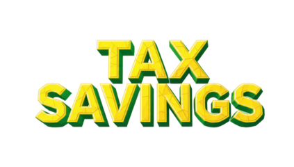 Tax savings message