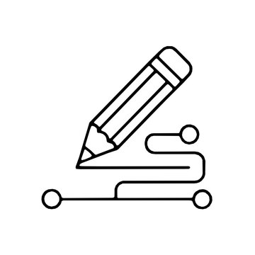 AI Automated Semiconductor EDA Design Icon Vector