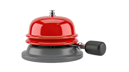 Red service bell