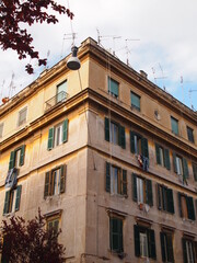 old building in Rome, Italy 