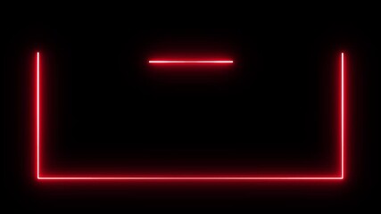 live streaming neon text frame animation box frame neon red frame live streaming game live Stream overlay animation for live streaming video Titles 4k.live streaming neon text frame animation box