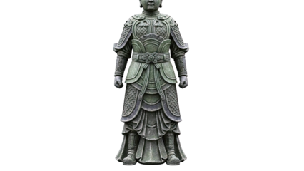 Stone Warrior Statue
