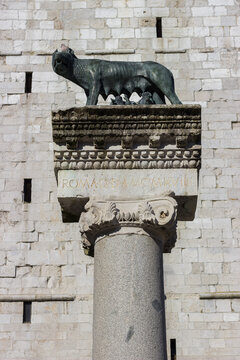 Detail of the basilica of Aquileia, Itlay