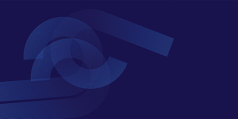 Dark blue gradient lines abstract background. Geometric lines Modern graphic design.