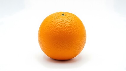 Vibrant Orange Fruit on White Background