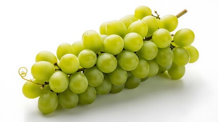 Bunch of Fresh Green Grapes