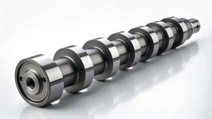 Polished Steel Mechanical Camshaft Engine Component