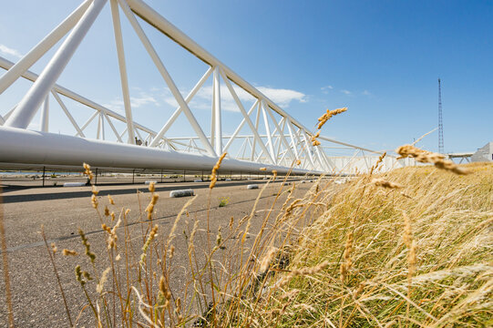 Exploring Modern Architecture Against a Tranquil Natural Backdrop