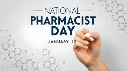 Celebrating National Pharmacist Day Hand holding medication, symbolizing vital healthcare dedication
