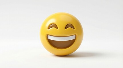 smiley face on white background