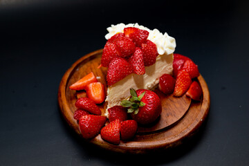 comida postre cheescake
