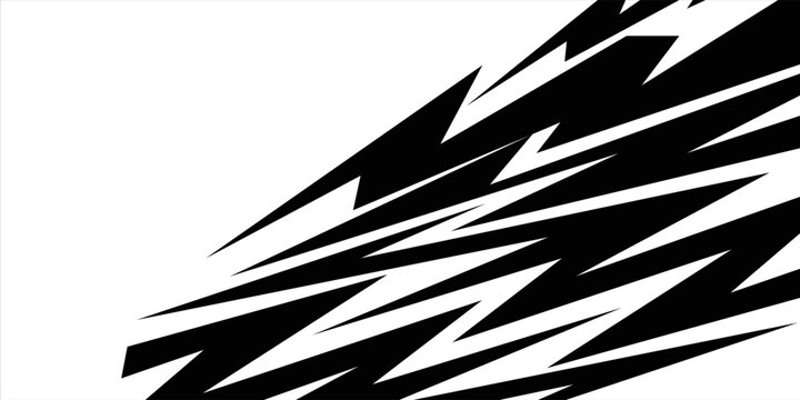 Abstract background lightning and arrow line pattern