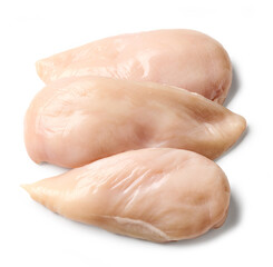 fresh raw chicken breast meat