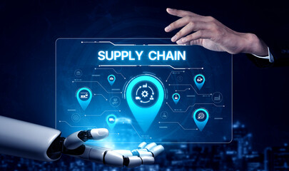 AI optimizes supply chain operations through smart logistics, automated tracking, and real-time delivery coordination for improved efficiency. Artificial intelligence spline