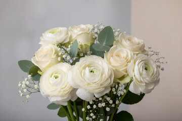 White Rose Bouquet
