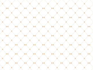 リボンとレースのかわいい格子柄背景素材