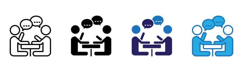 Advice Icon Multi Style Vector Illustration