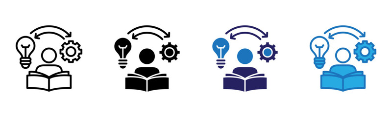 Dexterity Icon Multi Style Vector Illustration