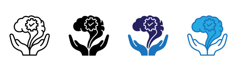 Practice Icon Multi Style Vector Illustration