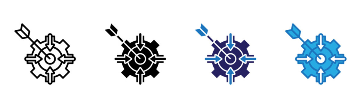 Specific Icon Multi Style Vector Illustration