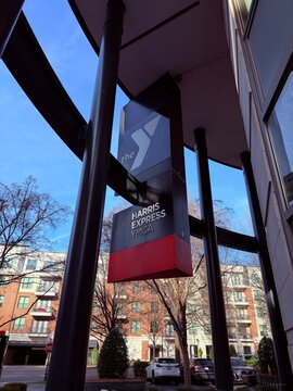 The Harris Express YMCA gym in the Piedmont Town Center in Charlotte, NC