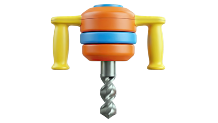 Toy Rotary Hammer Drill with Drill Bit