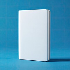 White book on a teal background