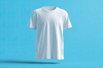 Blank white t-shirt, studio shot