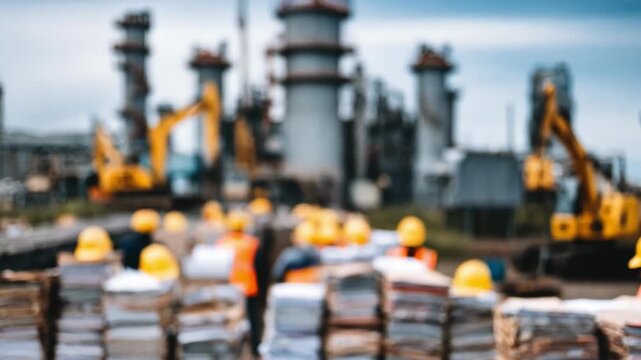 Technical experts review compliance reports assessing environmental systems for emissions waste and recycling to maintain corporate social responsibility standards