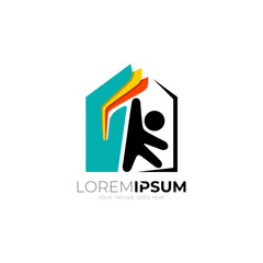 Hand care logo and building design community, unity logos