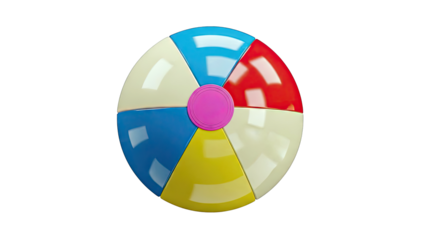 Multi-colored Beach Ball