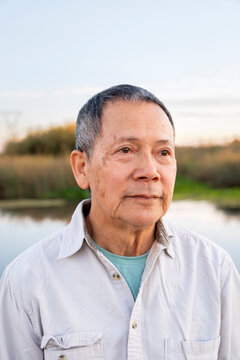 portrait of older man 