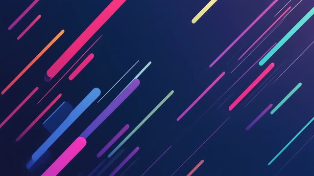 abstract background with colorful lines