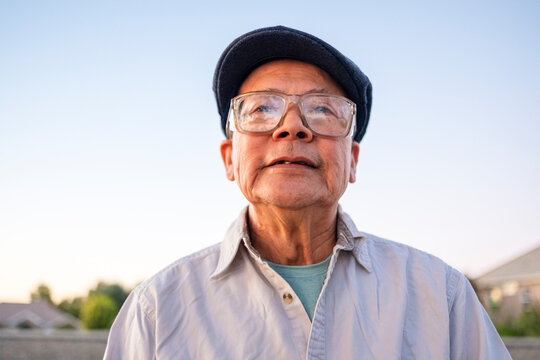 headshot of older man