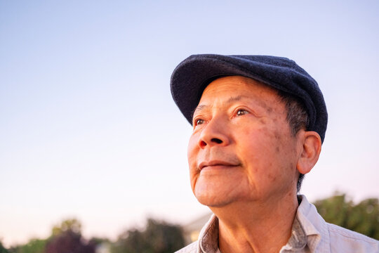 portrait of asian man