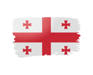Showcase Georgian pride with this eye-catching flag featuring the iconic St George's cross design