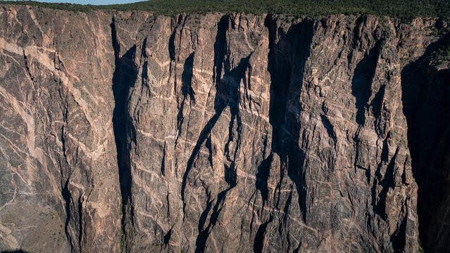 Painted Wall, Black Canyon of the Gunnison National Park, Colorado