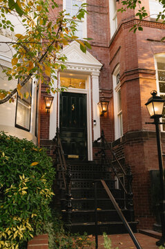 Warm Autumn Evening in Historic Georgetown