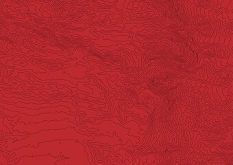 Curvas de nivel sobre fondo solido. Mapa topogr&aacute;fico