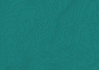 Curvas de nivel sobre fondo solido. Mapa topogr&aacute;fico