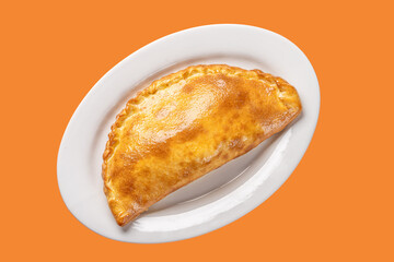 Closed Georgian Khachapuri With Vegetable Filling