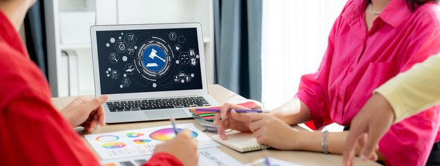 Compliance system for brisk online corporate business to meet quality standard