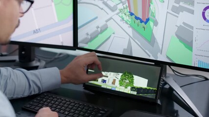 Virtual 3D Design Of A House