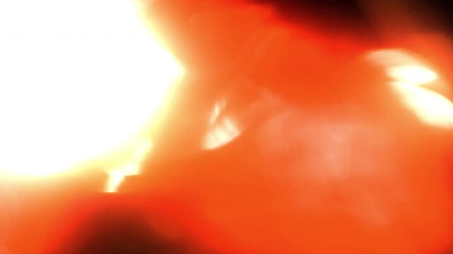 Flash light effect used to enhance transitions and visual emphasis in creative video editing projects