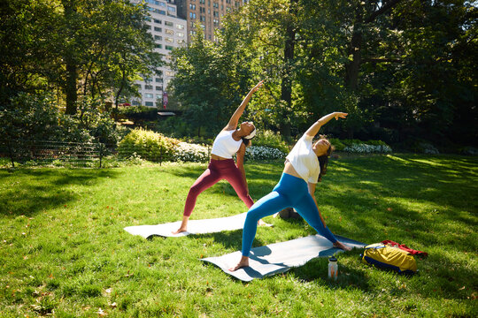 Park yoga classes