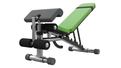 Adjustable Weight Bench with Leg Curl/Extension Attachment