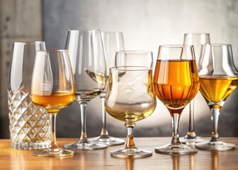 Glassware aged to perfection