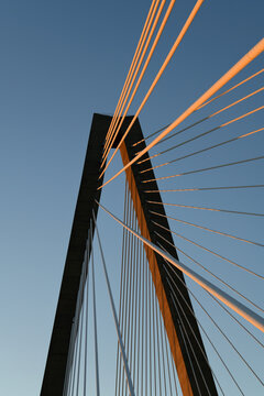 The Ravenl Bridge In Charleston, South Carolina 